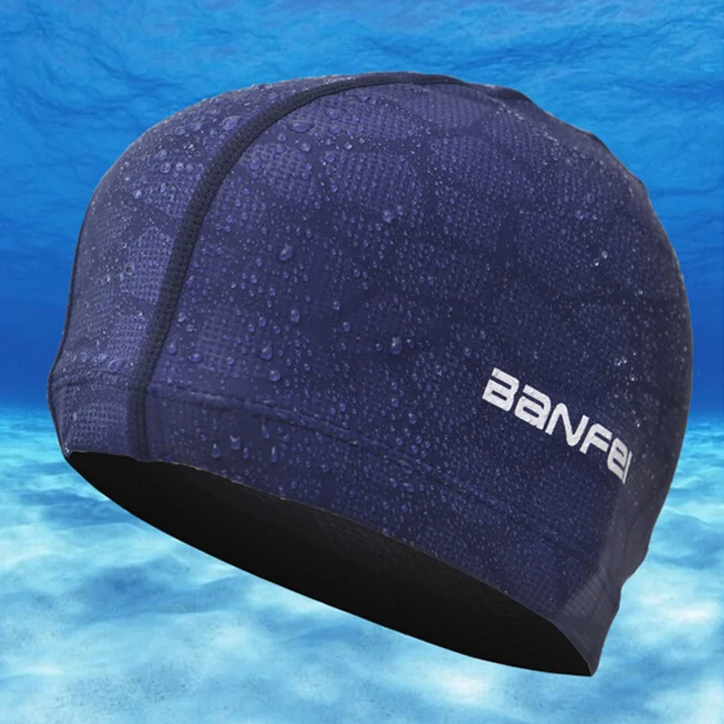 Водонепроницаемые профессиональные шапочки для плавания для женщин и мужчин, быстросохнущие эластичные шапочки для плавания, головные уборы, аксессуары для спортивной одежды