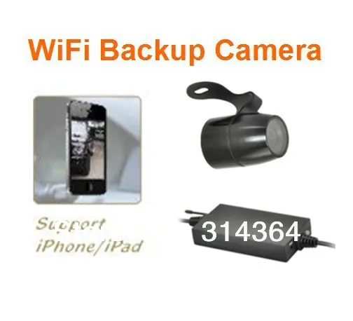 

Waterproof Backup Night Vision Wireless Car Camera Support Wired Connection/WiFi and iPhone/Android Free Shipping