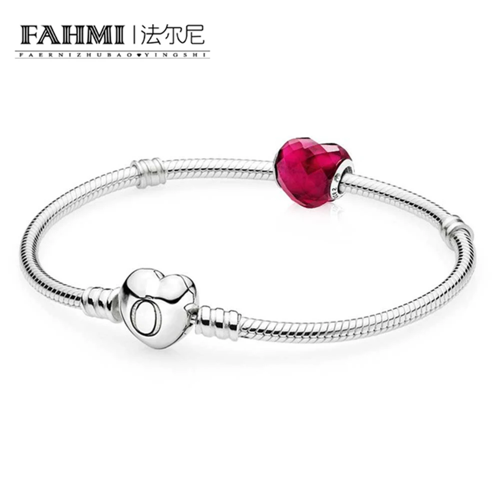 

FAHMI 925 Sterling Silver Shape of Lovers Jewelry Gift Set Read more fit DIY Original charm Bracelets jewelry A set of prices