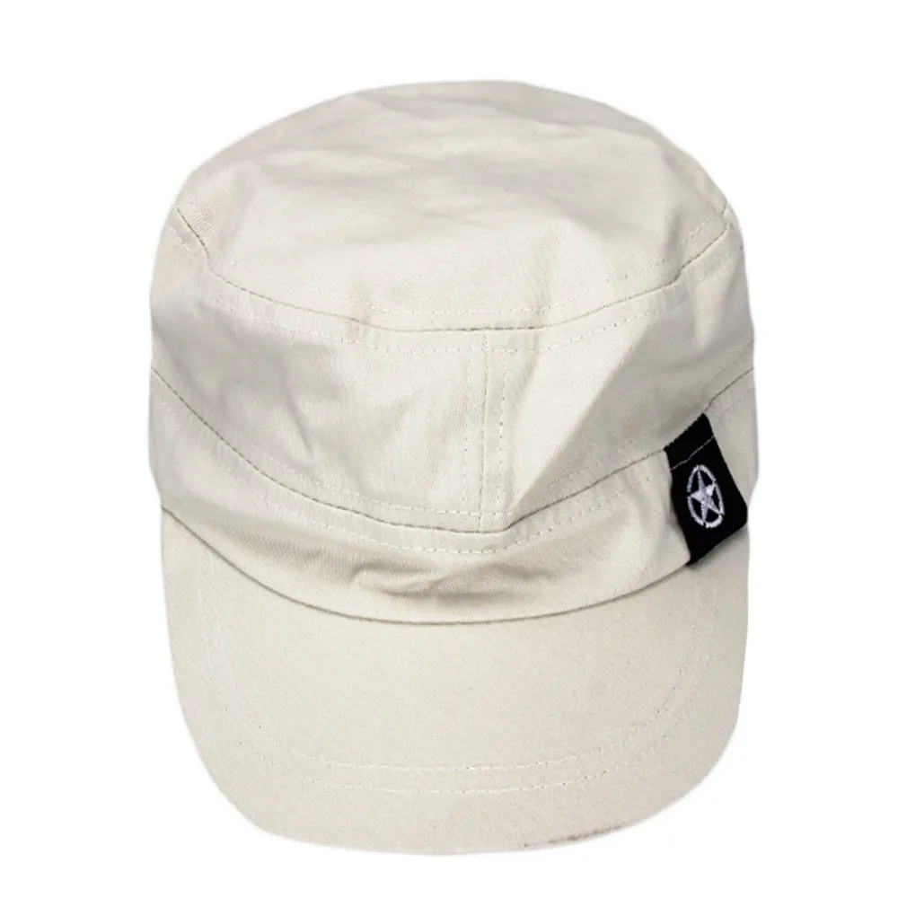 JAYCOSIN мода унисекс плоская крыша Военная шляпа кадетский патруль широкополая шляпа бейсбольная бейсболка хлопок 56 см-60 см шляпы подарок 9 февраля - Цвет: Серый