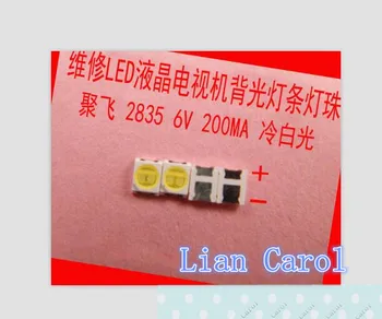 

120pcs Konka Changhong Amoi LCD TV backlight LED strip lights with the East Bay 2835 SMD LED beads 6V