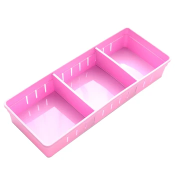 

Adjustable New Drawer Organizer Home Kitchen Board Divider Makeup Storage Box Pencil Jewelry Organizer Size L 6 COLOR