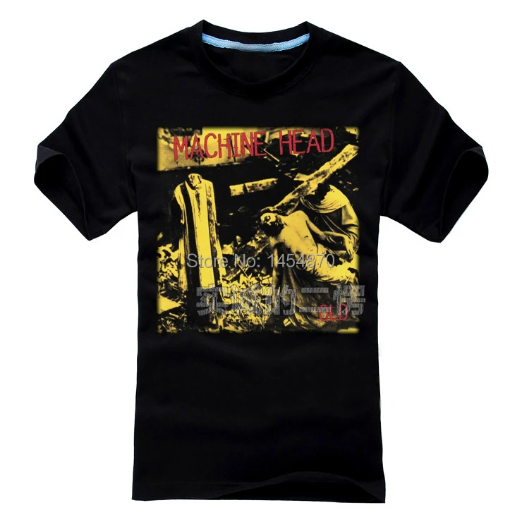 

New Fashion Machine Head Band Rock Brand men shirt 3D High Quality Hot items fitness Hardrock heavy Dark Metal 100%Cotton 02