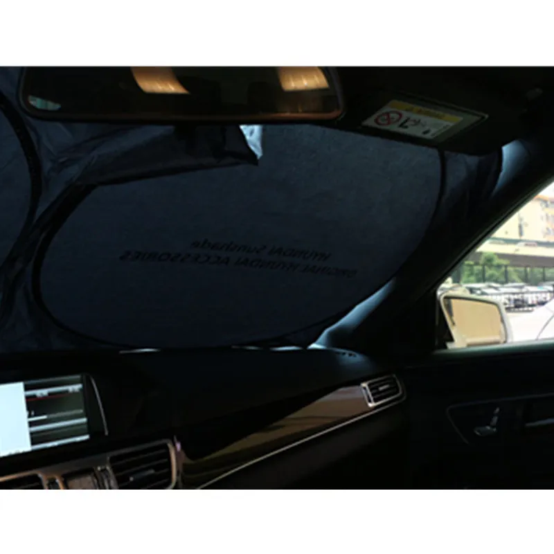 Car Windshield Sunshade For Mercedes Benz AMG LOGO W203 W211 W204 W124