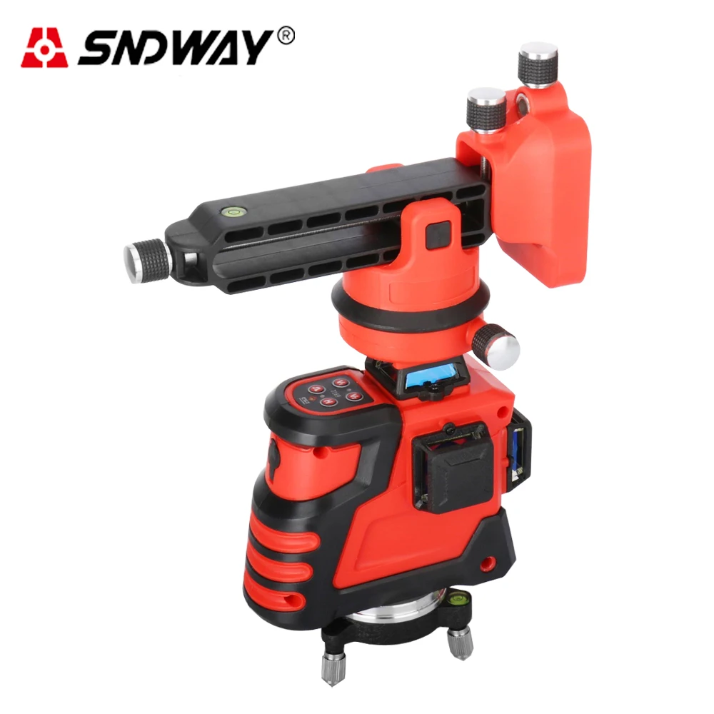 Sndway green laser Self-leveling laser level 360 leveler 3D 12 line Rotary cross line Vertical Horizontal Green Beam level laser Sndway green laser Self-leveling laser level 360 leveler 3D 12 line Rotary cross line Vertical Horizontal Green Beam level laser