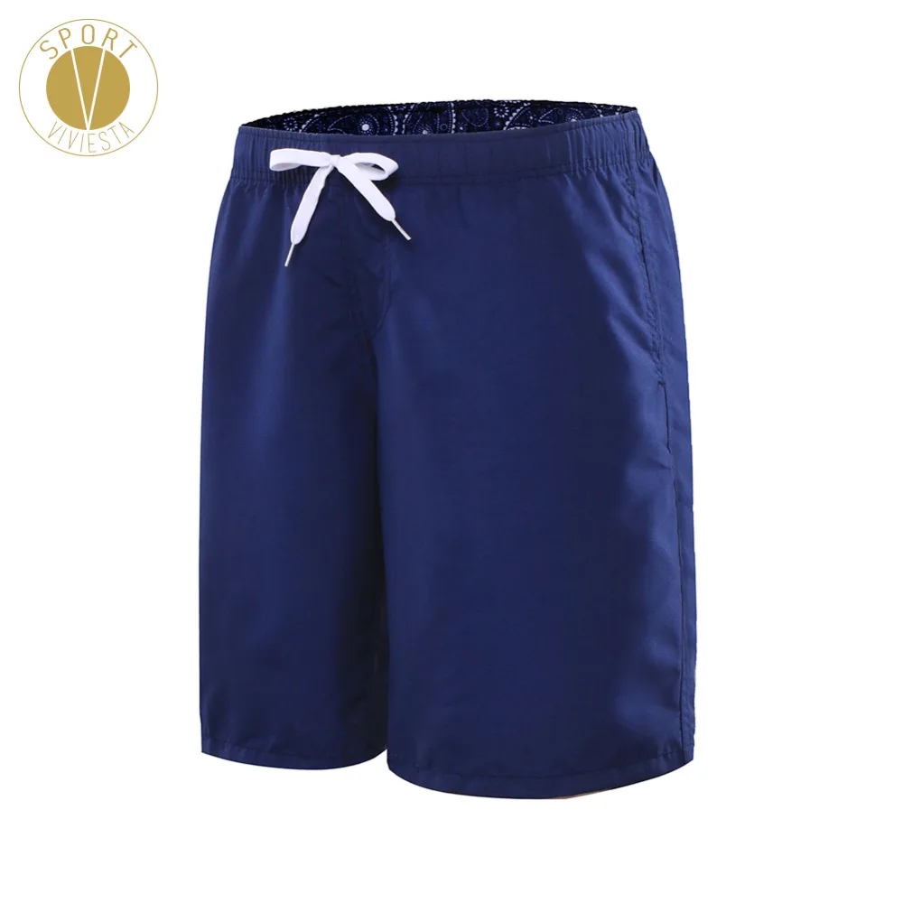 Drawcord Knee Length Beach Surf Shorts Men's Sport Gym Train Daily
