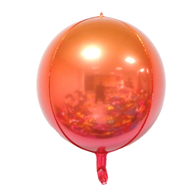 22 дюйма 4 D Фольга шар металлик латекса воздушный шар с гелием для вечерние диско на свадьбу и День рождения; реквизит для фотосессии игрушки - Цвет: A-7