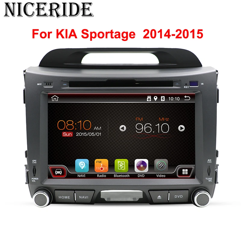 Discount Android 7.1 Car Radio Multimedia 2 Din DVD Player GPS Navigation for KIA Sportage 2011-2015 Autoradio Stereo Headunit BT WIFI 1