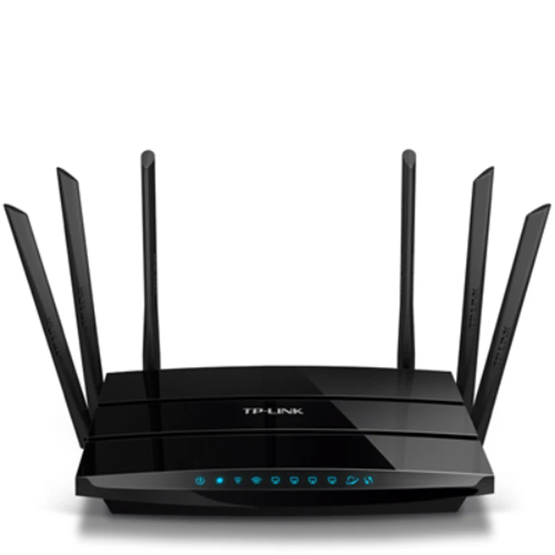 New TP-LINK TL- 802.11ac/n/a/g/b WDR7500 1750Mbps Gigabit wireless wifi extender router 6 antenna