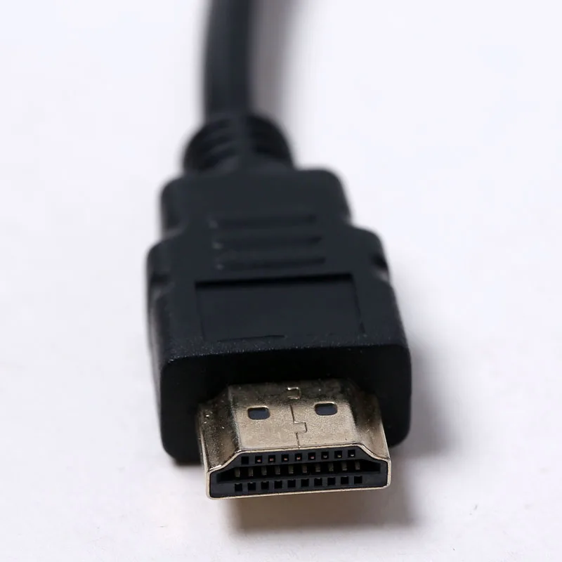 Высококачественный адаптер hdmi-vga Male To Famale Transfer 1080 P цифровой аудио линии для ТВ ПК ноутбук планшет