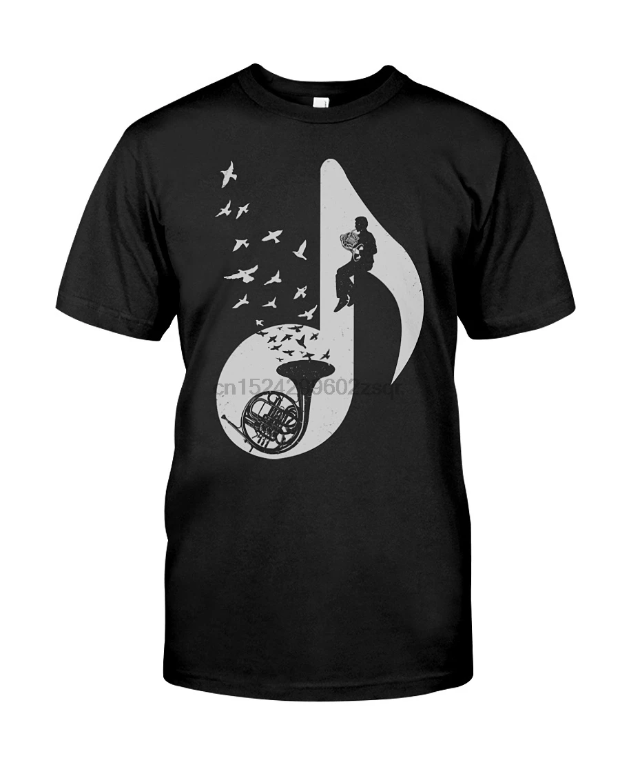 

Musical note French Horn T Shirt