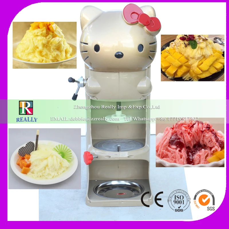 automatic electric taiwanese shaved ice maker / snow ice shaverin Food