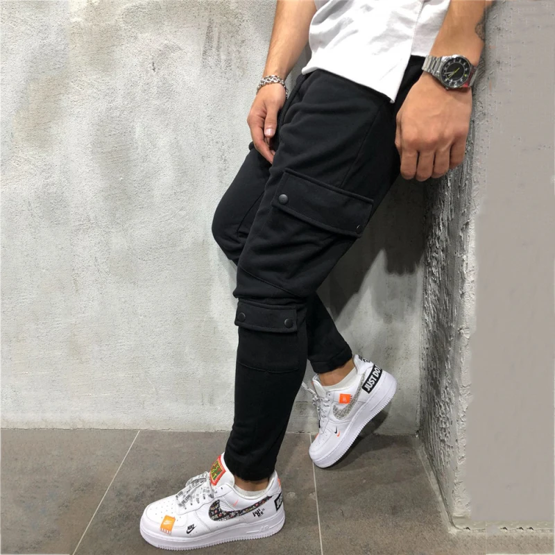 Mens Joggers Harem Male Sweatpants (8)