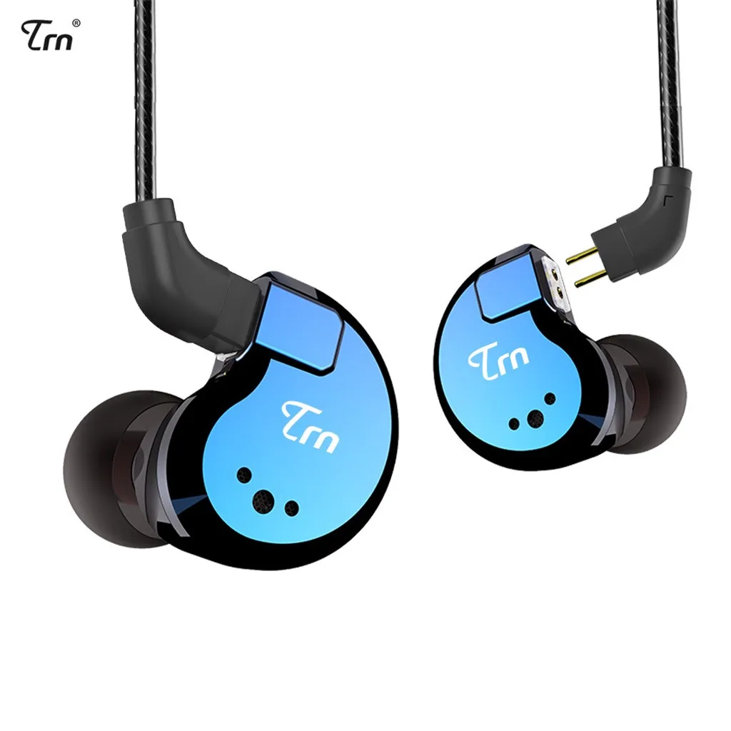 Беспроводные наушники TRN V80 EarHIFI восьмикомпонентные железные для телефона