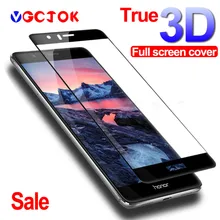 3D полное покрытие из закаленного стекла для Huawei P9 Lite P10 Lite P9 P10 Plus Защитная пленка для экрана для Honor 9 Lite V9 защитное стекло