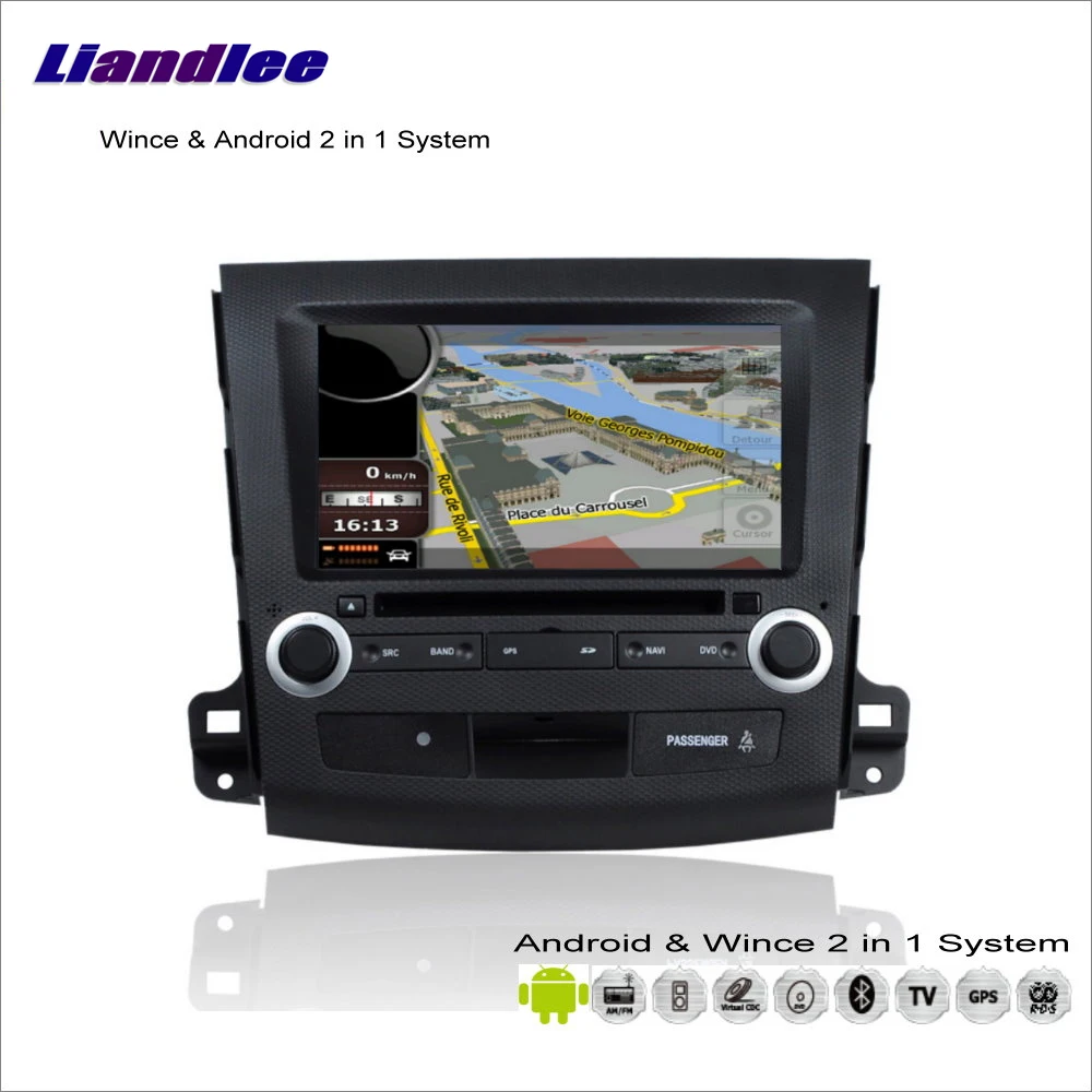 

Liandlee Car Android Multimedia Stereo For Citroen C-Crosser 2007~2012 Radio CD DVD Player GPS Nav Navi Navigation Audio Video