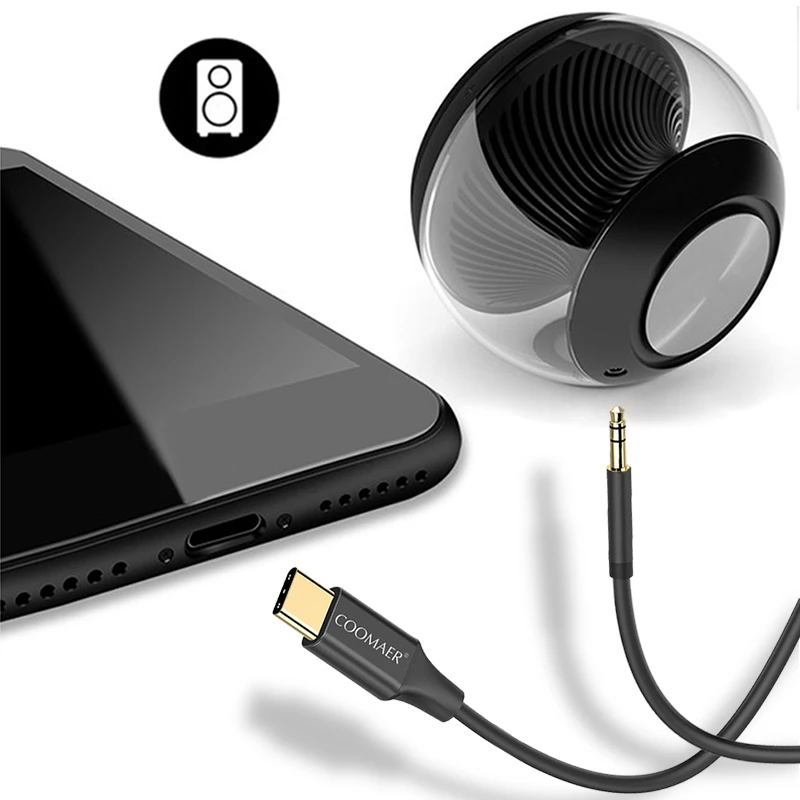 Тип C до 3 5 мм AUX аудио кабель USB jack мобильный телефон гарнитура компьютер