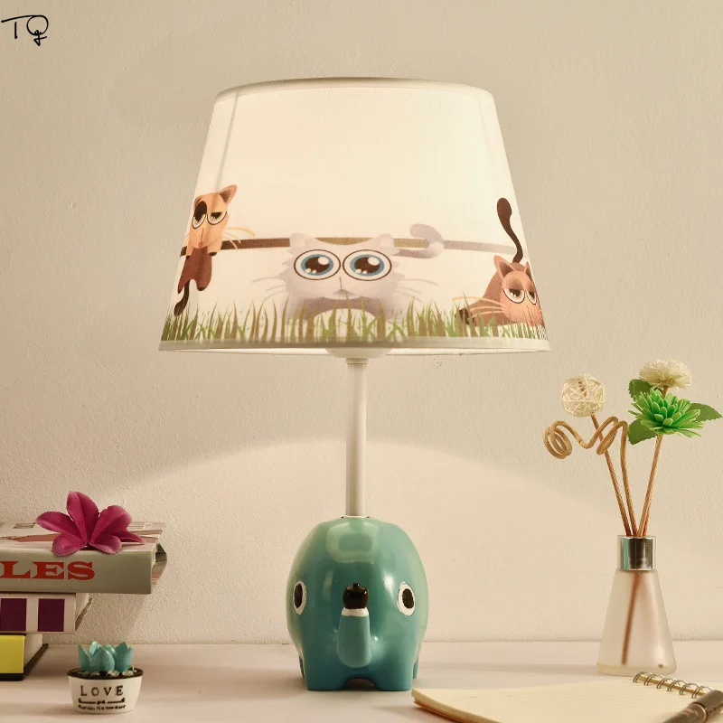 

Children's Room Desk Lamps Led Boys and Girls Simple Modern Cartoon Creative Lovely Decoration Bedside Table Lamps for Bedroom