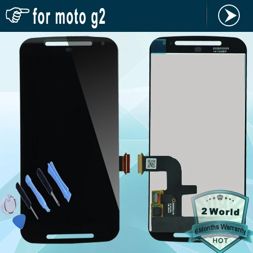 

100% Tested XT1063 LCD Screen For Motorola for MOTO G2 G+1 XT1063 XT1068 XT1069 LCD Display Touch Digitizer Assembly+ tools