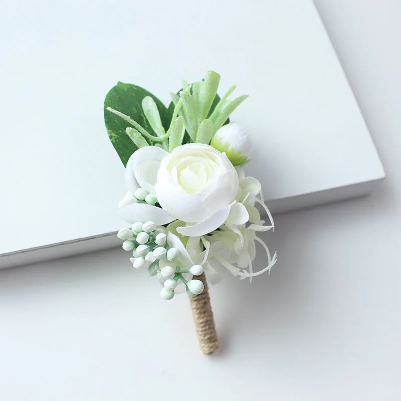 wedding boutonniere corsage groom  (26)