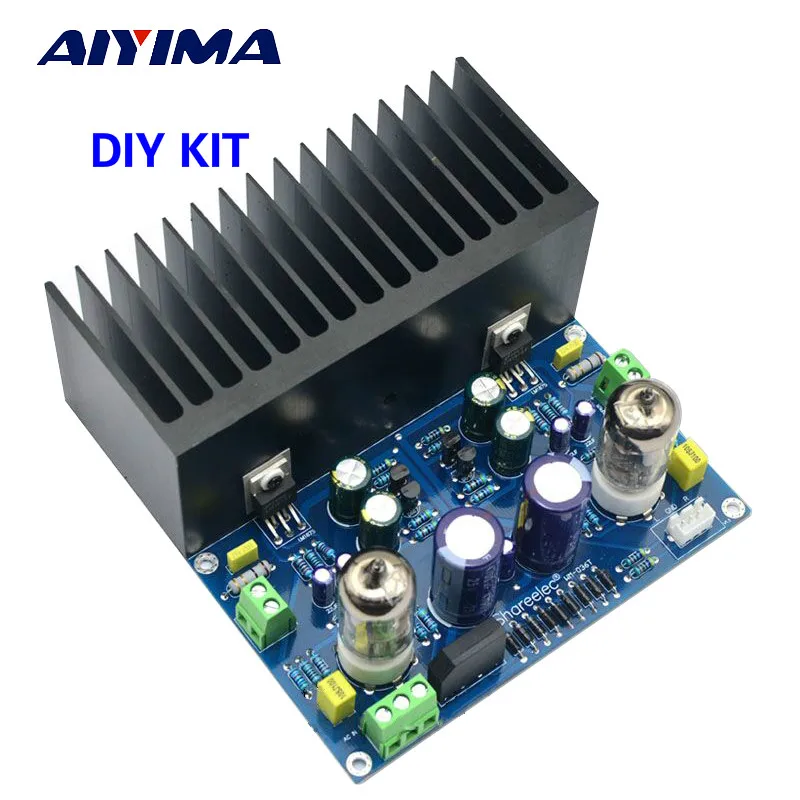 Aiyima 25w 2 Tube Amplifier Board Amplificador Fever 6j1 Lm1875