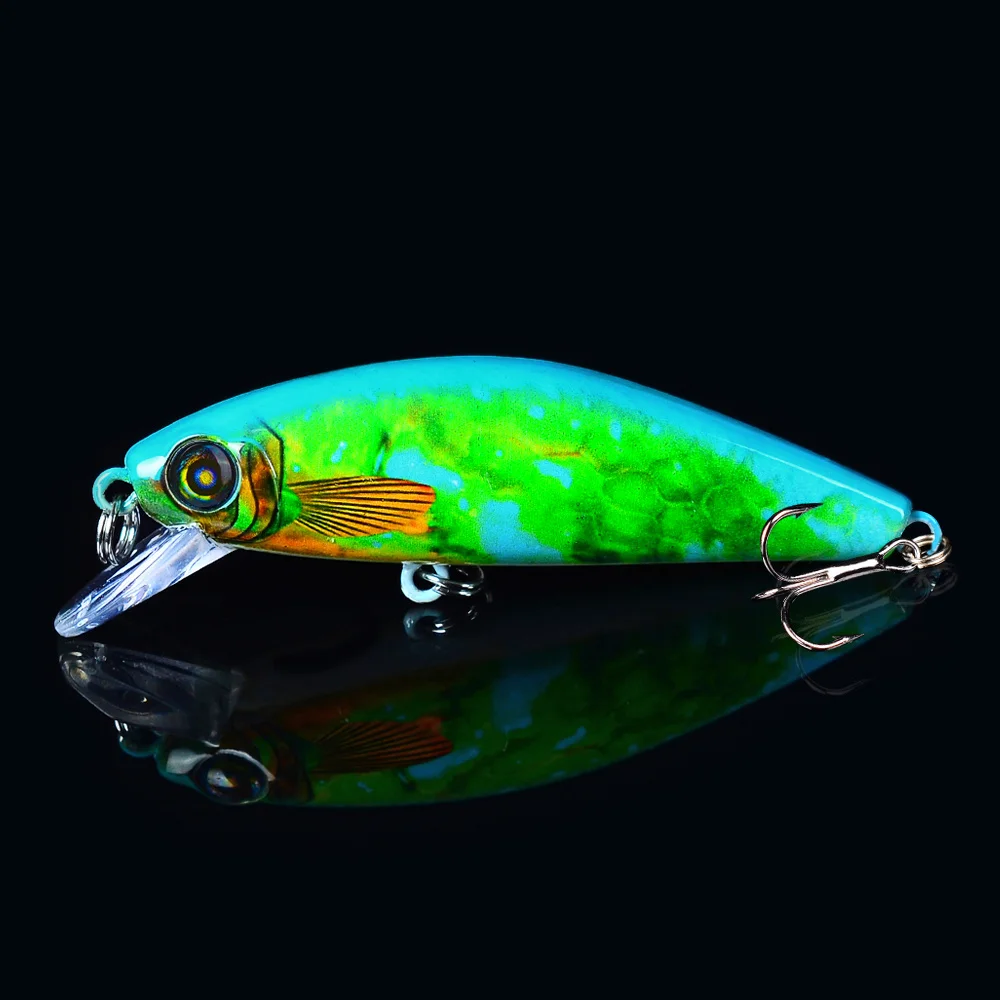 

2019 1pc Proberos Fishing lure 8cm-3.15" Big Minnow Lure with 6# Hooks 6 Color Fishing Bait 0.37oz-10.5g Big Hard Bait New