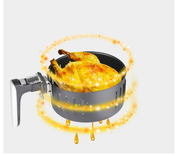 Автоматическая воздушная фритюрница 3 6 л курица рыбка пекарь бытовые чипы