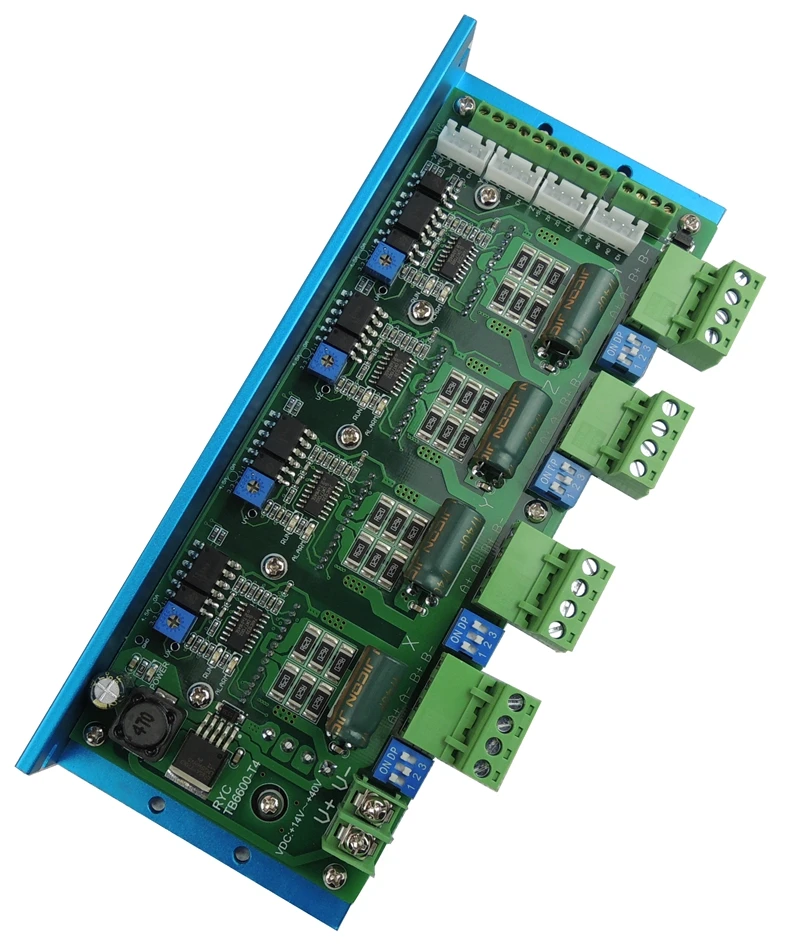 Mach3 CNC USB 4 оси комплект, TB6600 4 оси шагового двигателя Драйвер+ USB контроллер карты 100 кГц+ 4 шт. nema23 270oz-in мотор+ блок питания