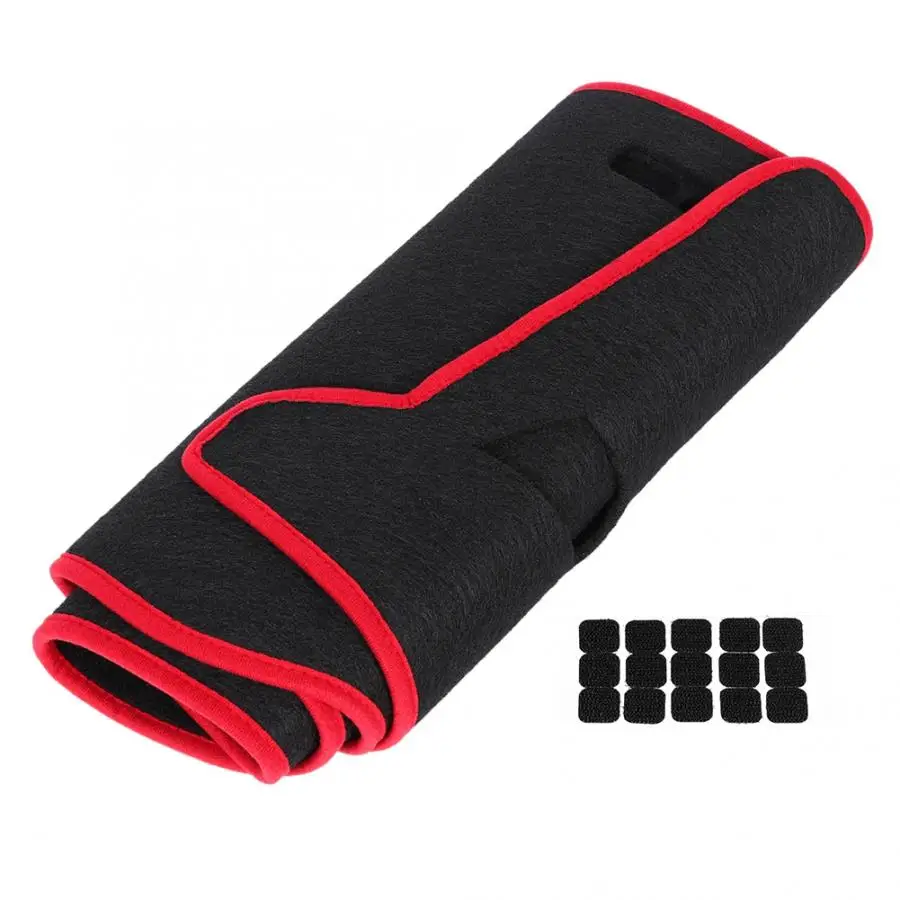 

automobiles Car Dash Cover Dashboard Mat Dashmat Sun Shade Non-slip Pad Fit for Toyota Hilux 2007-2017 car accessories