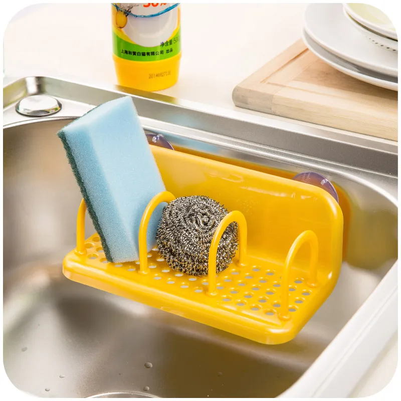 Кухонная стойка пластиковая губка раковина полка мыльная губка сушилка присоска полотенце для протирки посуды держатель для ванной комнаты кухонный держатель для хранения