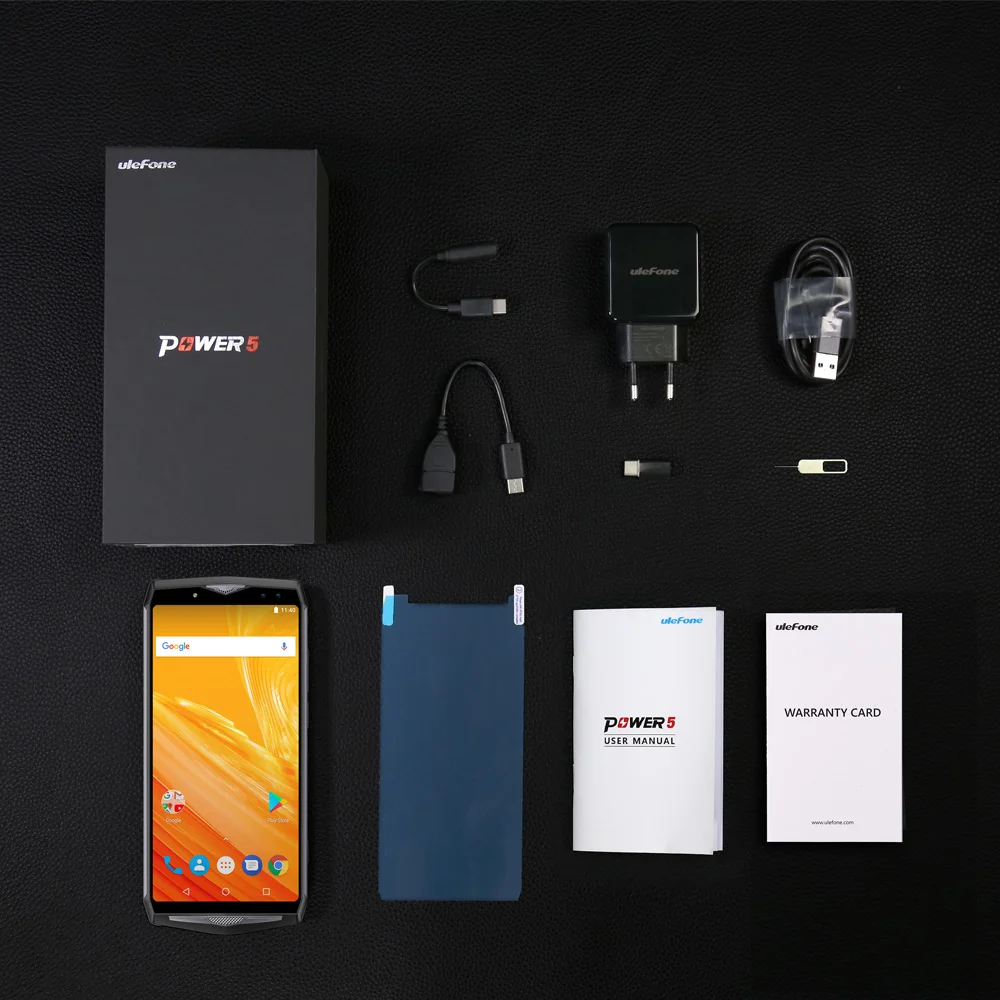 Мобильный телефон Ulefone power 5, 13000 мАч, Android 8,1, 6,0 дюймов, FHD, MTK6763, Восьмиядерный, 6 ГБ+ 64 ГБ, 21 МП, функция распознавания лица, Беспроводная зарядка, 4G, смартфон