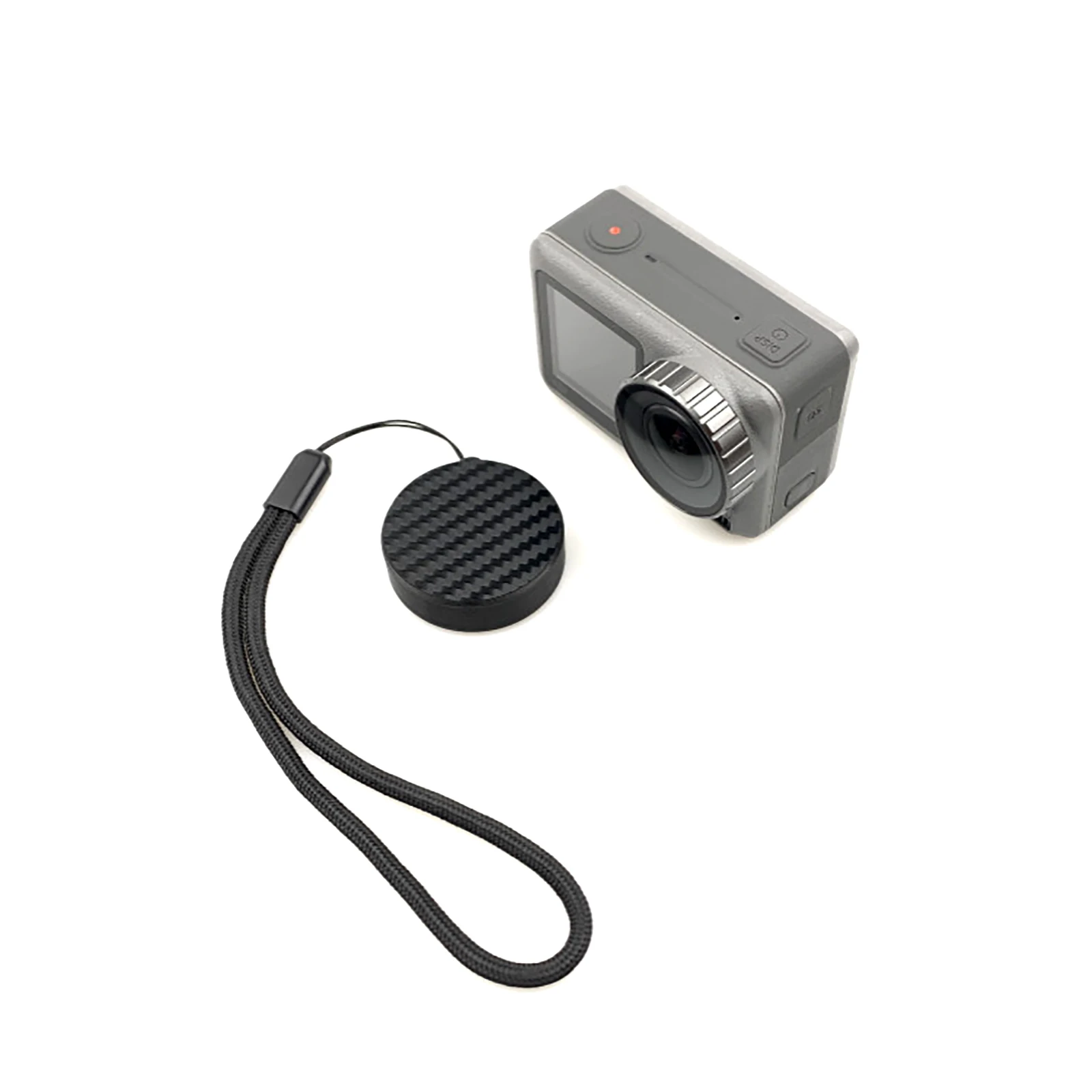 

Silicone Protective Lens Cover with Sling For DJI OSMO ACTION Sport Camera Accessories Parts