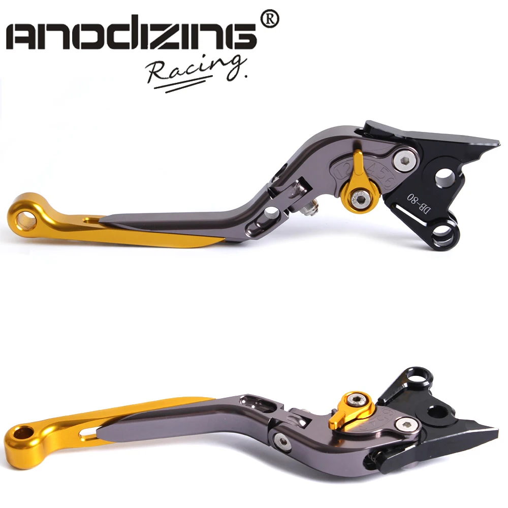 

DB-80 DC-80 Adjustable CNC 3D Extendable Folding Brake Clutch Levers For APRILIA CAPANORD1200/Rally DORSODURO 1200