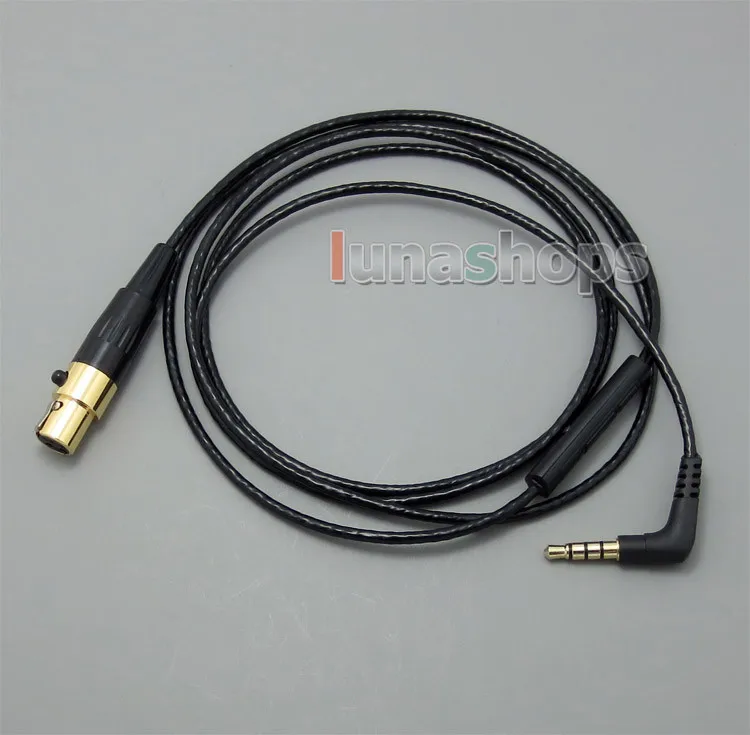 With Mic Remote Cable For Pioneer HDJ 2000 HDJ2000 Reloop RHP20 Furutech ADL H118 Headphone LN004981