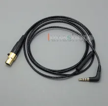 With Mic Remote Cable For Pioneer HDJ 2000 HDJ2000 Reloop RHP20 Furutech ADL H118 Headphone LN004981