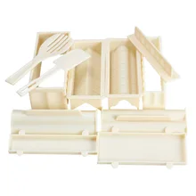 11 teile/satz DIY Sushi Maker Reis Form Küche Sushi Werkzeugbau Set Packung von 11, sushi form, kochen werkzeuge, Set für sushi-rolle