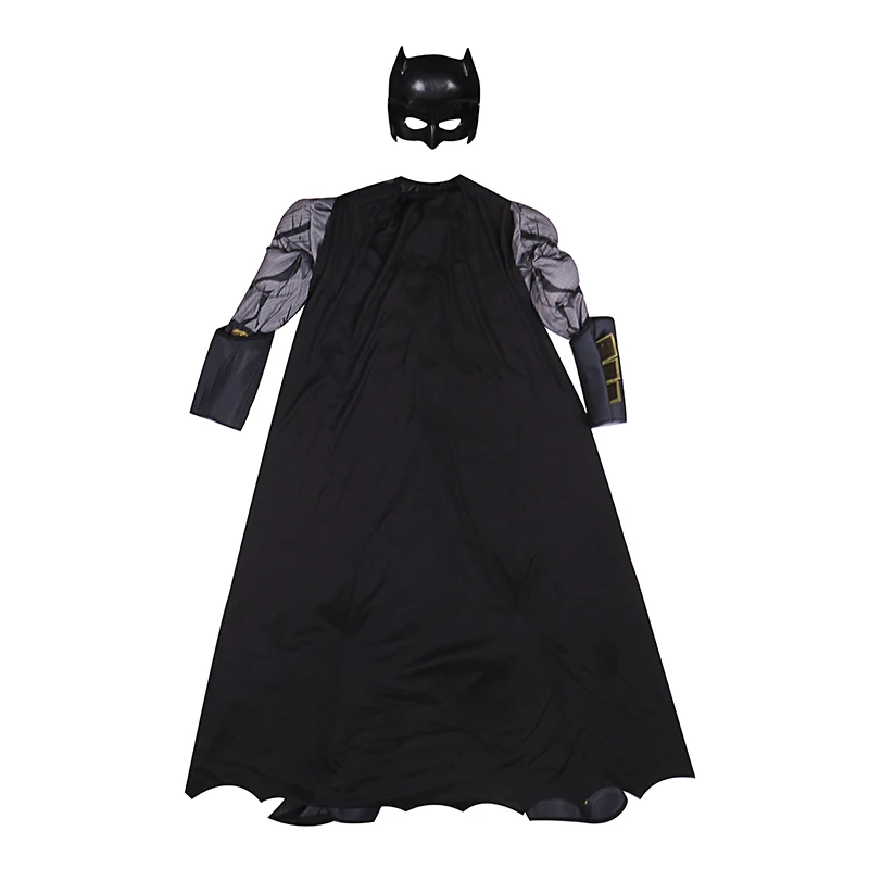 Dawn Of Justice Boys Cool Deluxe Muscle Batman Child DC Movie Cosplay Superhero Halloween Costume