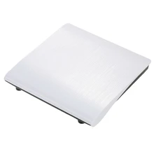 USB 3.0 SATA 12.7 mm Disk Drive Case External ODD Case Slim Portable PC for Laptop Notebook White