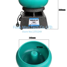 Акция! 12L ювелирные изделия машина Вибрационный массажер, Вибрационный массажер рок, вибрации шлифовальные машины