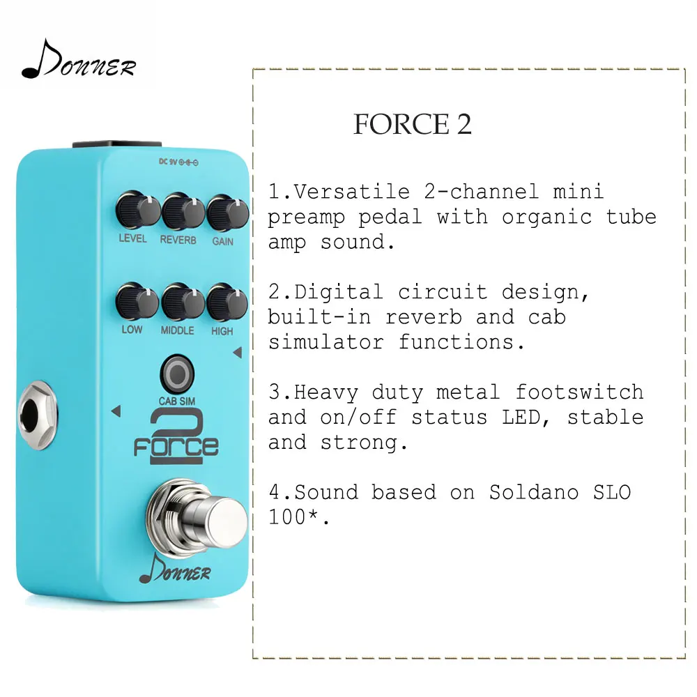 Donner Mini Preamp Guitar Effect Pedals Protable Electric Guitar Mini Preamp Organic Tube Amp Sound Pedals Guitar Accessories Donner Mini Preamp Guitar Effect Pedals Protable Electric Guitar Mini Preamp Organic Tube Amp Sound Pedals Guitar Accessories