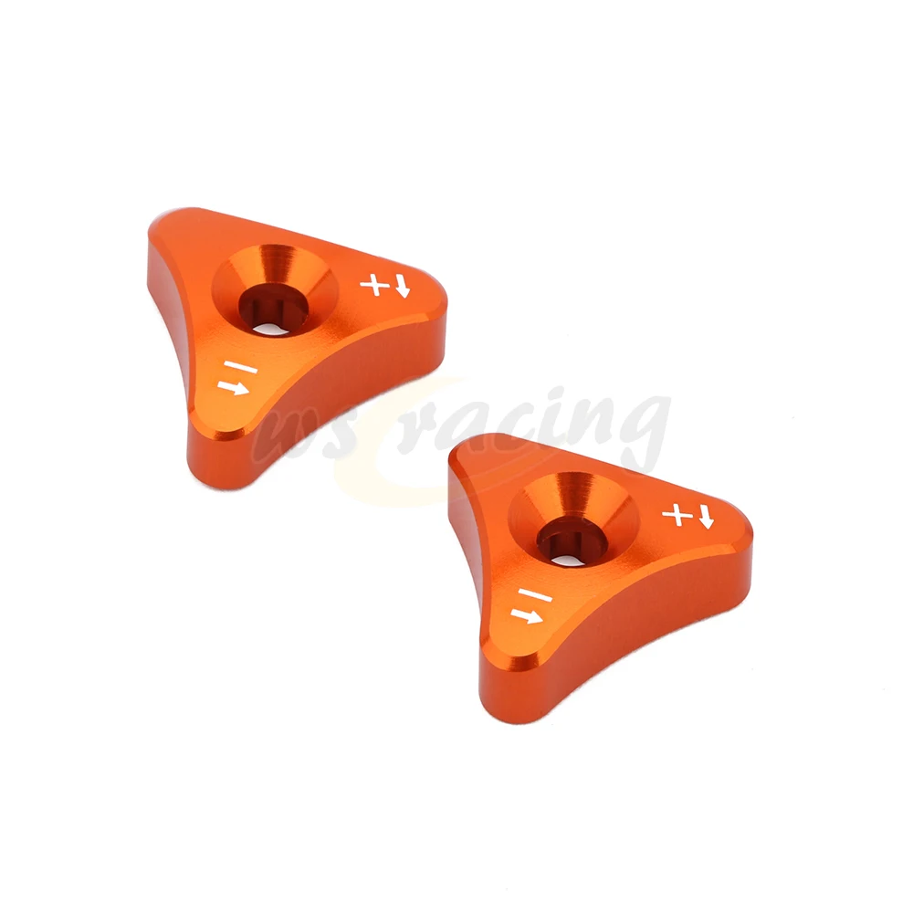 

Front Shock Absorber Knob Adjuster For KTM Husaberg Husqvarna SX SXF EXC XCW 125-530 690 SUPERMOTO ENDURO DUKE SMC WP 48MM Forks