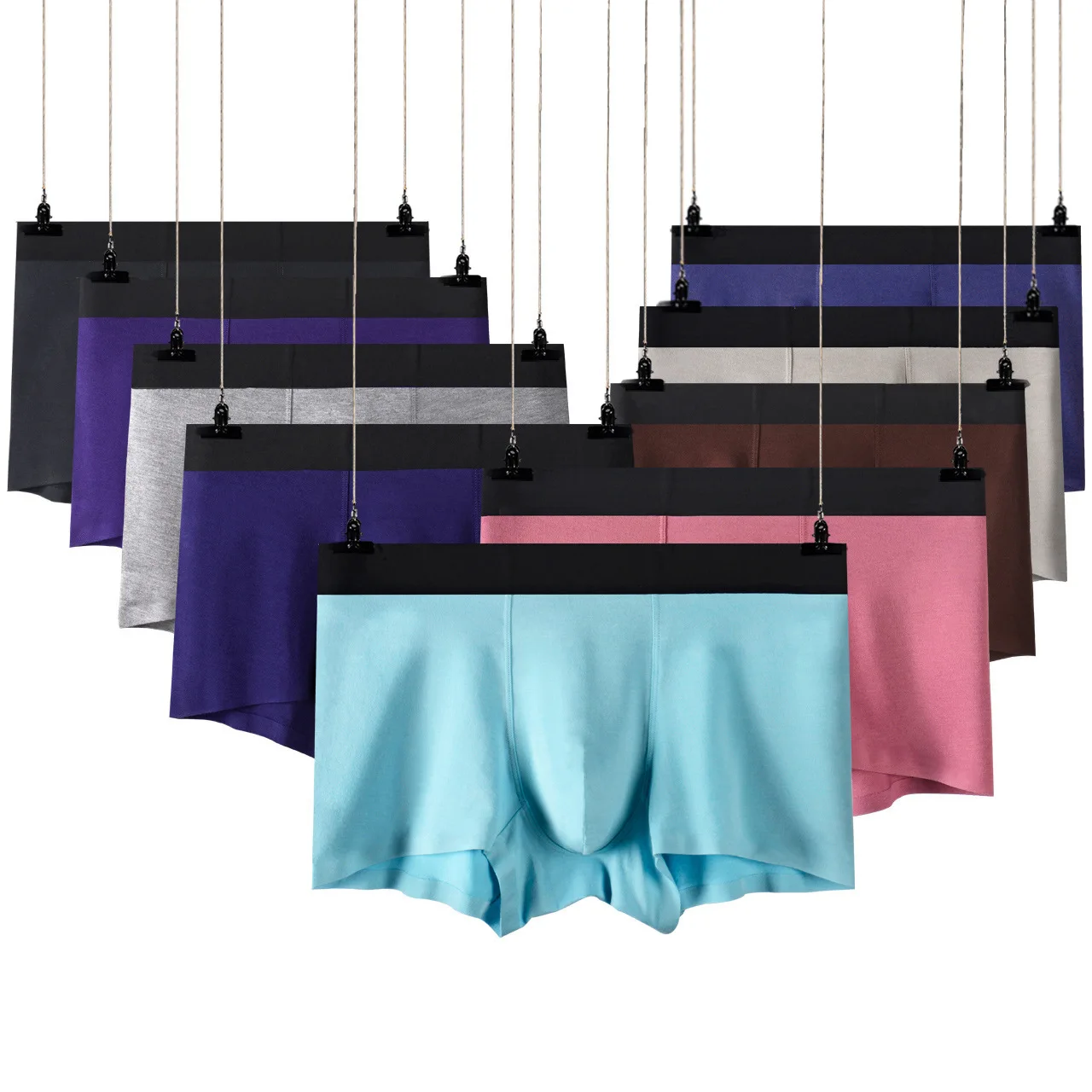 

Men Underwear Creative 3D Modal Cotton Spring Summer New Antibacterial Seamless Underpants Male Flat Panties Comfort Intimate