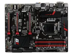 Оригинальная материнская плата для Gigabyte Z170X-GAMING 3 DDR4 LGA 1151 64 Гб USB3.1 конвертер-Переходник VGA DVI HDMI GA-Z170X-GAMING 3 рабочего Материнская плата