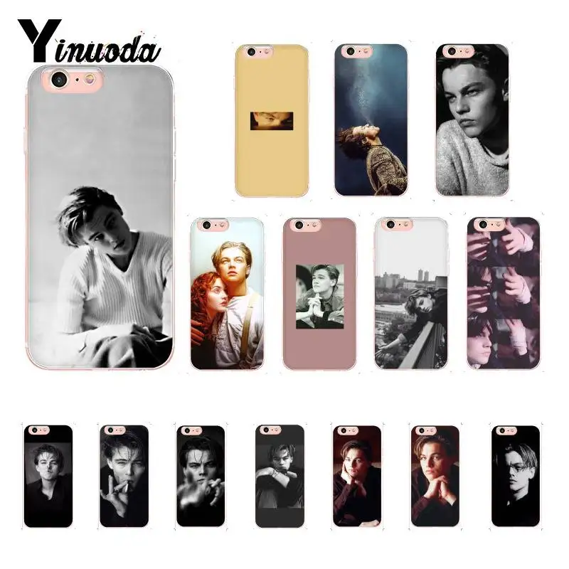 

Yinuoda young leo Young Leonardo DiCaprio being suave Phone Case for iPhone 8 7 6 6S Plus X XS MAX 5 5S SE XR 11 11pro 11promax