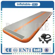 500x100x10 см надувной воздушный трек гимнастический надувной коврик для детей с бесплатным одним насосом(Размер: 16ft* 3.3ft* 0.33ft