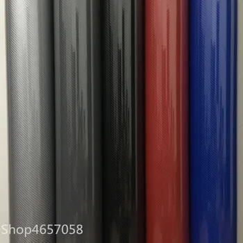 

5*59FT Hot Selling PVC Car Wrap Sticker 5d Glossy Carbon Fiber Vinyl