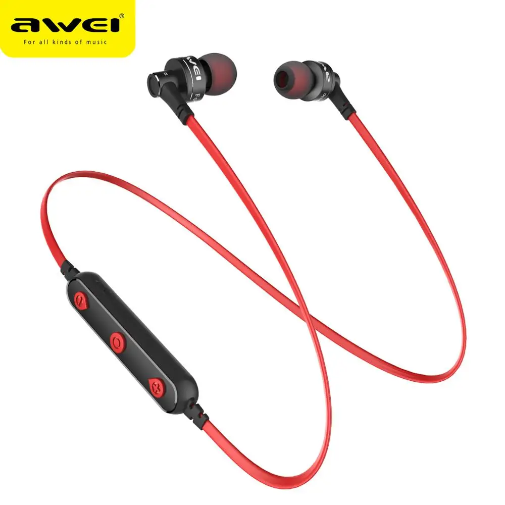 AWEI B990BL, беспроводные наушники, Bluetooth, наушники, Спортивная гарнитура, Стерео шумоподавление, наушники для iphone, samsung, телефонов