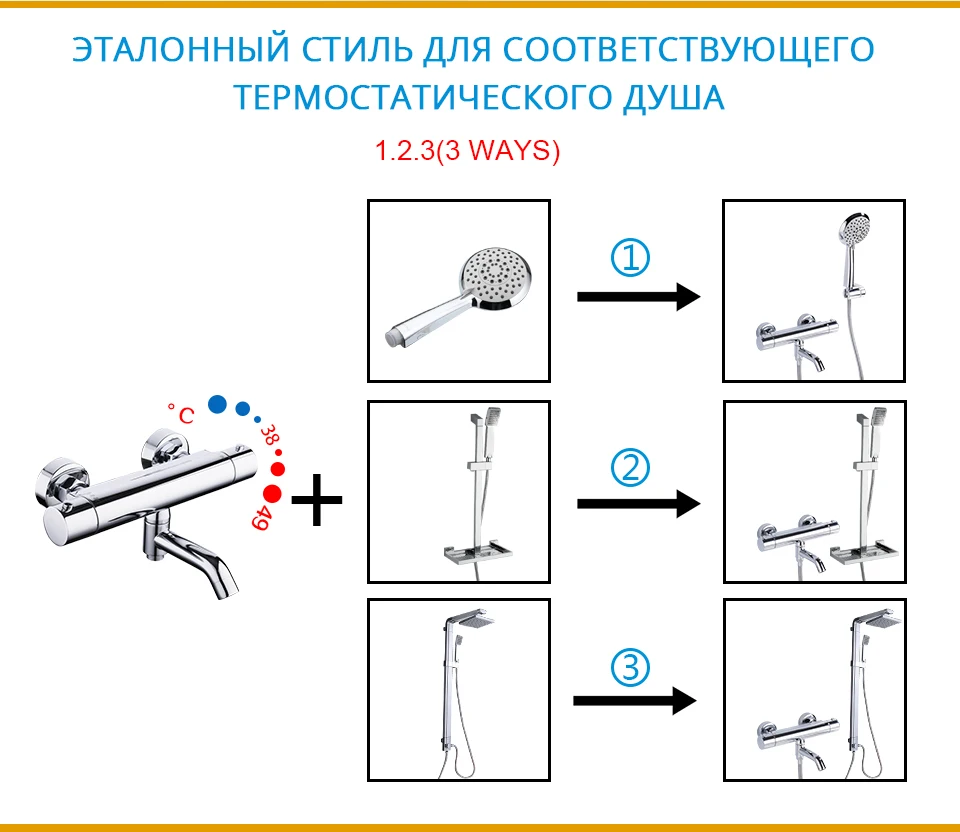 GAPPO смеситель для душа Термостатический смеситель для ванны смеситель для ванной душ набор настенный смеситель для ванны с термостатом кран