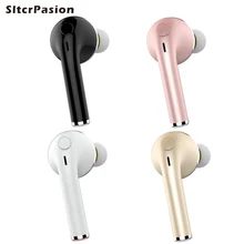 SltcrPasion Hot Fone Bluetooth Earphone de Ouvido sem Fio para Celular com Suporte Handsfree Mic Draadloze Oortjes