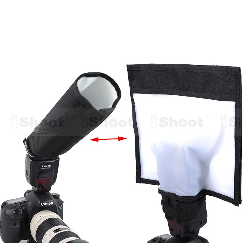 25x28 cm Multifuctional  /  Speedlite Snoot/  Softbox   Canon Nikon Pentax 